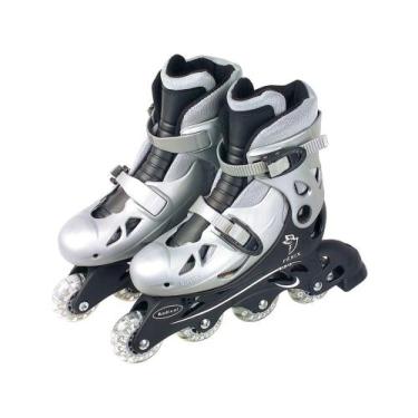 Imagem de Patins AD-01 P 38-41 Nº 38 ao 41 com Acessórios - Fênix