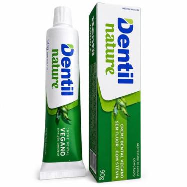 Imagem de Creme Dental Vegano Nature Sem Flúor 90g Dentil