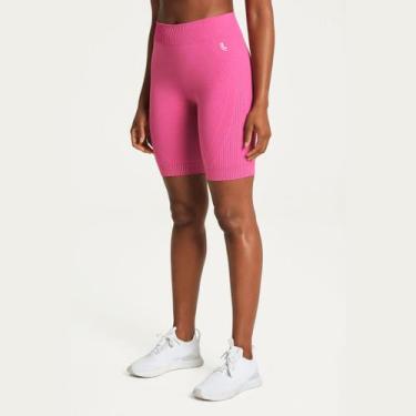 Imagem de Bermuda feminina esportiva lupo af max 71311, P, Magenta