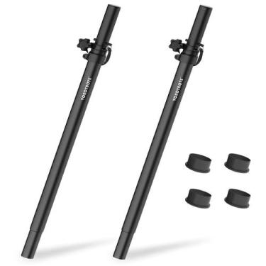 Imagem de Suportes para caixas de som Vondynote ajustáveis 83-130 cm, kit com 2