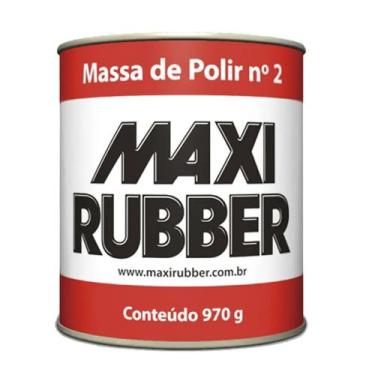 Imagem de Massa Polir Nr 2 Maxi Rubber 970gr
