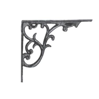 Imagem de Cantoneira Mão Francesa Nº05 Ferro FUNDIDO Tamanho 22x30cm