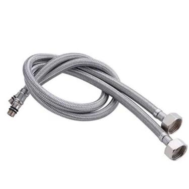 Imagem de Engate Rabicho Monocomando 80CM Grande Misturador Mangueira Flexível  Torneira Água Quente Fria Par