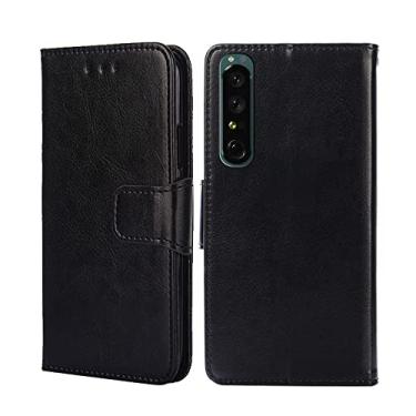 Imagem de HONGYAN Capa de telefone Para Sony Xperia 1 IV CRISTATURE TEXTURE CHAEL Capa protetora