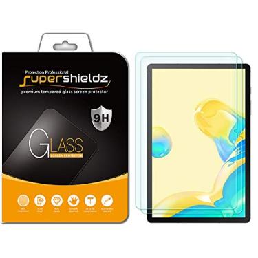 Imagem de Supershieldz (Pacote com 2) Protetor de tela projetado para Samsung Galaxy Tab S8 / Galaxy Tab S7 (11 polegadas), vidro temperado, antiarranhões, sem bolhas