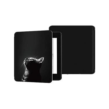 Imagem de Capa fina para Kindle Oasis 2017 9ª geração 2019 10ª geração Kindle Oasis – Capa impermeável com despertar/hibernação automática