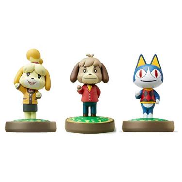 Imagem de Switch Conjunto de 3 pacotes [Digby/Rover/Isabelle Winter] (Série Animal Crossinging) para Nintendo Lite - WiiU - 3DS - (embalagem em massa)