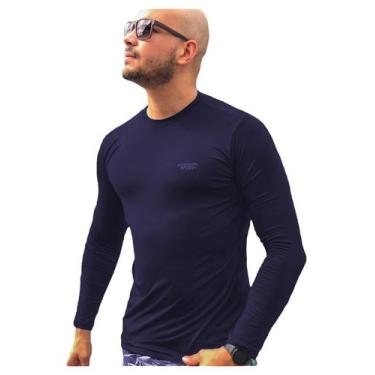 Imagem de Camiseta Blusa Masculina Térmica Proteção Praia Pele Uv 50+ - Euc Stor