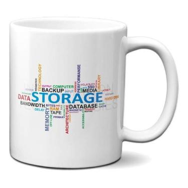 Imagem de Caneca Storage Armazenamento Presente Criativo Bigdata Ti
