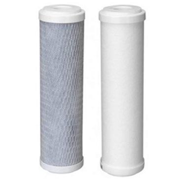 Imagem de Veolicy Filtro de Água Purificador Hoken Multi 1500 - Refil de Carvão Ativado 5 Micras e Polipropileno com Anéis de Vedação 20 Micras - Reduz Cloro, Metais Pesados e Mau Cheiro - 1 Par