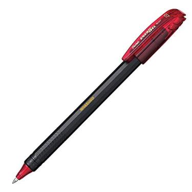 Imagem de Pentel Caneta Gel Energel Makkuro 0.7 mm Vermelha SM/BL417-B