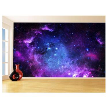 Imagem de Papel De Parede 3D Espaço Estrelas Galáxia 3,5M Nsp125