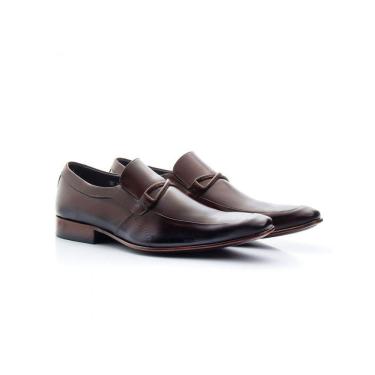 Imagem de Sapato Social Masculino Francawear Couro Mouro 353
