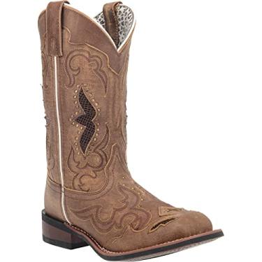 Imagem de Laredo Botas Country Femininas, Bronzeado, 10 Wide