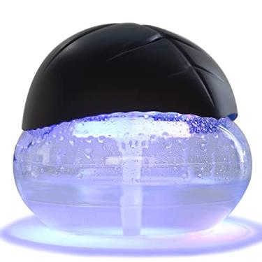 Imagem de ap airpleasure Purificador à base de água, purificador de ar e purificador de ar, purificador de ar com 7 luzes LED que mudam de cor para salas (preto)