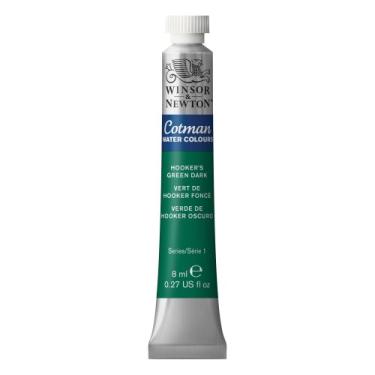 Imagem de Winsor & Newton Tinta Aquarela Cotman, Tubo de 8 ml, Verde Escuro Prostituta