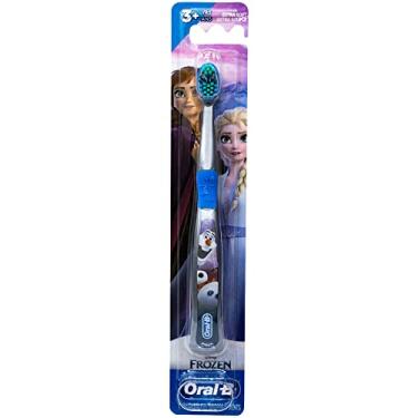 Imagem de Oral-B Escova de dentes Disney Frozen, mais de 3 anos, extramacia, personagens Olaf - 1 unidade