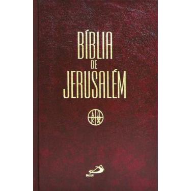 Imagem de Biblia De Jerusalem - Grande Encadernada - Paulus Biblias