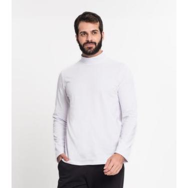 Imagem de Camiseta Cotton Básica Masculina Kohmar Branco