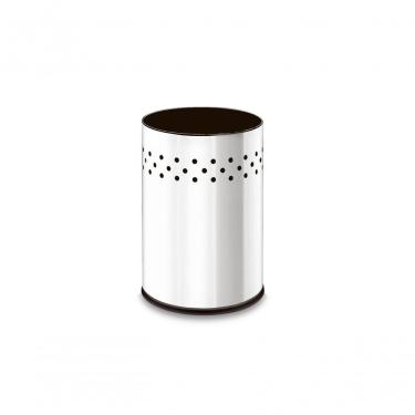 Imagem de Cesto Inox Gamma 9,4 Litros Gamma - Decorline Lixeiras ø 20 X 29 Cm - Brinox