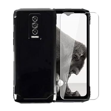 Imagem de WDMYLFTW Capa para Doogee Blade 10 Pro - TPU Flexível, Silicone Transparente, Preta