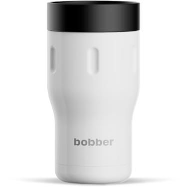 Imagem de BOBBER Copo de café isolado de aço inoxidável de 350 ml com tampa – Copo de café 100% à prova de derramamento para porta-copo de carro – Pode ser lavado na lava-louças para homens, mulheres, mantém