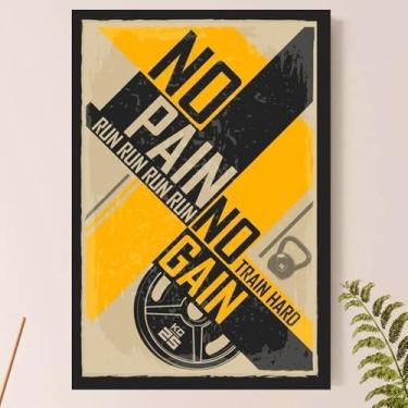 Imagem de Placa Quadro Decorativo - Academia, GYM, Frases Motivacionais (GYM_01)