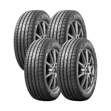 Imagem de Jogo 4 Pneus Kumho Aro 17 Ecsta HS52 205/55R17 95V XL, 5 anos Contra D