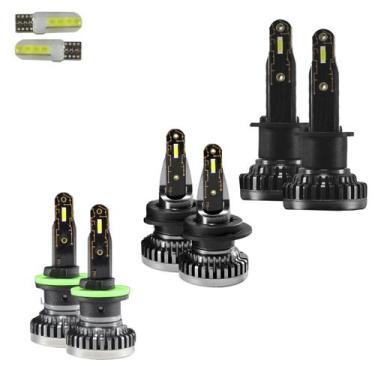 Imagem de Kit ultra led nano hyundai sonata 2012/2016 30000 lúmens 6500k (h1h7h2