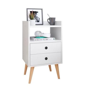 Imagem de Mesa de Cabeceira Design Moderna Mesinha Apoio Lado Cama Criado Para Q