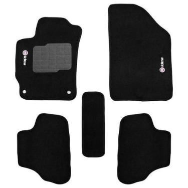 Imagem de Tapete Automotivo Carpete Com A Bade Em Pvc Fiat Idea - Tapecars