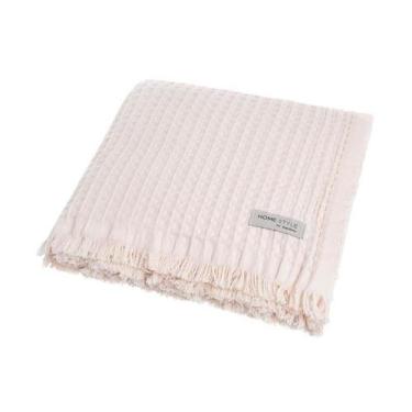 Imagem de Manta Aurora Denver 150 X 200 cm Home Style By Karsten, OFF-WHITE