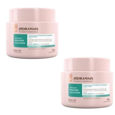 Imagem de kit 2 Creme desodorante Hidramais massagem Localizada 500g