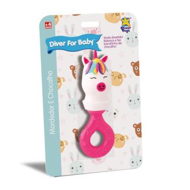 Imagem de Mordedor Chocalho-Unicornio-Faz Barulhinho-Divertoys