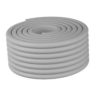 Imagem de harayaa Fita isolante para tubos, anticongelante, para reduzir a perda de calor, 6,56 pés, fita isolante externa, fita de esponja, 3,15 polegadas de largura, Cinza