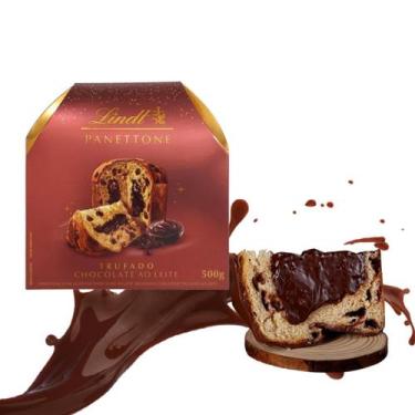 Imagem de Panettone Trufado Chocolate Lindt 500g