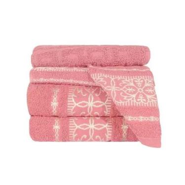 Imagem de Kit de Toalhas 5 Peças Linha Munique Mafratex - Banho, Rosto e Piso 10
