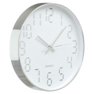 Imagem de Relógio De Parede Decorativo 30 Cm Silencioso Cozinha / 693p - PGB, Br