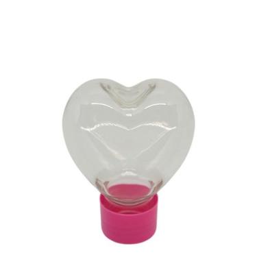 Imagem de 50 Mini Baleiro Coração 50ml - Lembrancinha - Tubete - Deluma Plástico
