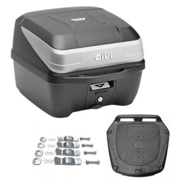 Imagem de Bau monolock traffic iii 33l prata (givi) (t33nbr)