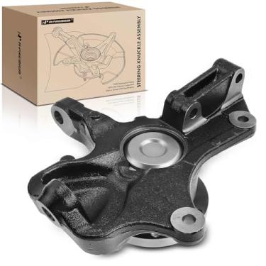 Imagem de A-Premium Conjunto de junta de direção dianteira e cubo de rolamento de roda compatível com Mercedes-Benz NCV3 Series Sprinter 3500 2010-2017, lado direito do passageiro