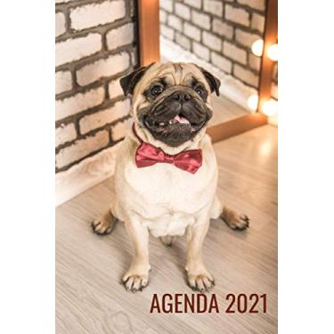 Imagem de Agenda 2021: Planificador perros semanal y mensual | Del 1 de enero de 2021 al 31 de diciembre de 2021 | idea de regalos originales perros, Organizador Planner Diario