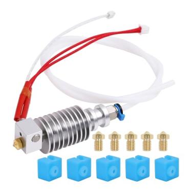 Imagem de LANKEGU Kit Hotend Para Anycubic Mega S, Impressora 3D Kit Hotend Montado Com 5 Peças De Meias De Silicone E Bicos Para Mega, Mega S Filament Impressoras 3D