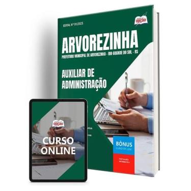 Imagem de Apostila Prefeitura de Arvorezinha - RS  - Auxiliar de Administração -