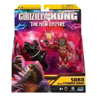 Imagem de Godzilla Vs Kong Novo Império – Bonecos Articulados  Suko e Titanus Doug – Sunny
