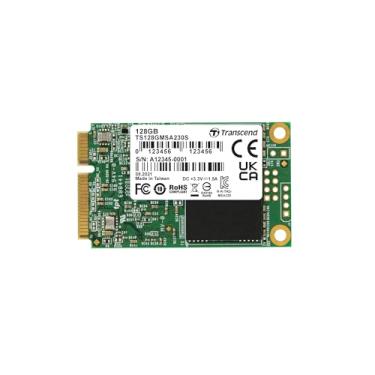 Imagem de Transcend SSD SATA III 6G/s mSATA de 128 GB, unidade de estado sólido interna, até 560 MB/s, Dram Cache, para Ultrabook, desktop, tablet, PC, servidor, TLC - TS128GMSA230S