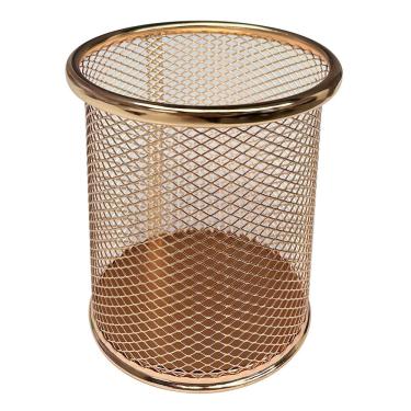 Imagem de Porta lapis mesh rose office basics