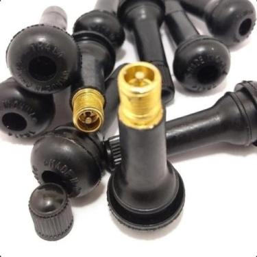 Imagem de Válvulas Para Pneu Sem Câmara Passeio Tr414 Com 10 Unidades - Rotta