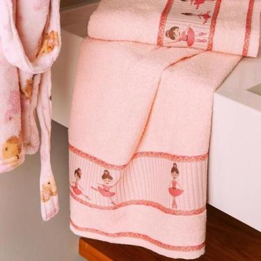 Imagem de Toalha de Banho Infantil 100 Algodão - OLINDA, bailarina