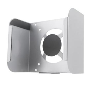 Imagem de Boweike Suporte para Mac mini M4 Vesa, suporte sob a mesa para Mac mini M4/M4 Pro 2024, suporte de parede de metal Mac mini M4